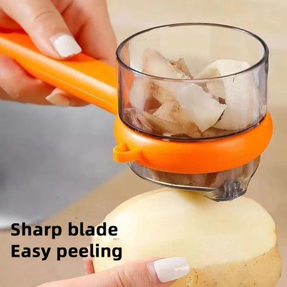 Premium 2-in-1 Vegetable & Fruit Peeler – Sharp Stainless Steel Blade