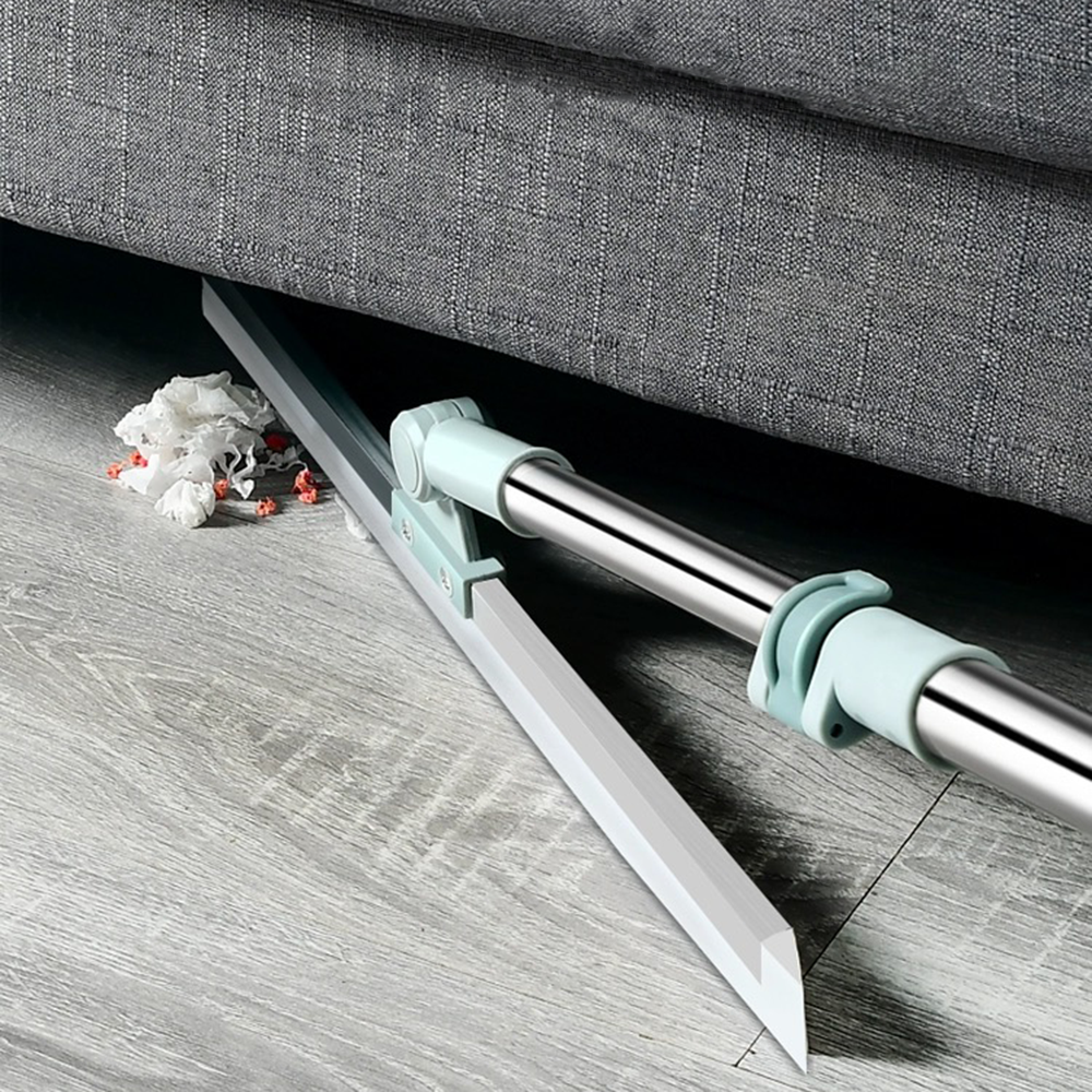 All-Purpose Scraping Wiper Handle Household Cleaning Tool for Floor Bathroom Kitchen Shower Tile Pet Hair