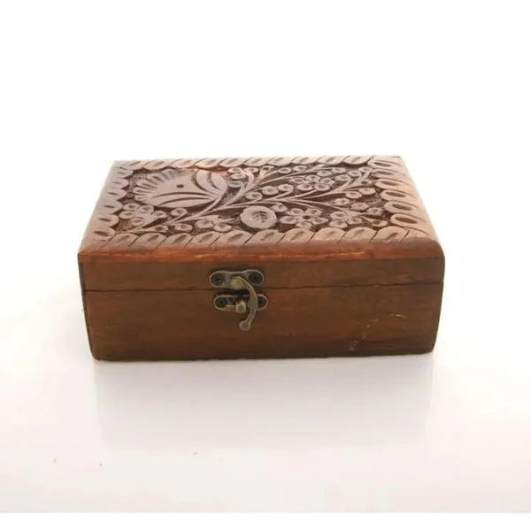 Wooden Jewellery Box Hand Crafted