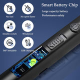 Stainless Steel Electric Rechargeable Arc Lighter/Plasma Lighter Flameless Windproof USB Lighter 360° Flexible Neck Arc Lighter Candles, Gas Stove, BBQ, Fireworks