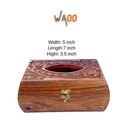 Nest Wooden Tissue Box